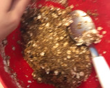 Foto del paso 1 de la receta: Barritas saludables de Café con frosting de chocolate fit!