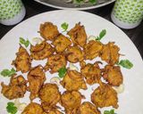 A picture of step 10 of Onion bhajia.