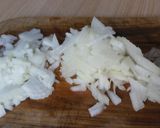 Kukoricás babfőzelék konzervból recept fázis 2 fotója