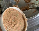 Foto del paso 3 de la receta: Hamburguesa de porotos y cebollita verde