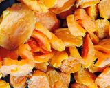 Hình bước làm 4 của món Khoai deo (gieo) ngày xưa