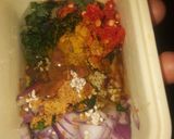 A picture of step 4 of Stuffed awara😋.