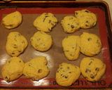 A picture of step 5 of Cake Mix Cookies.