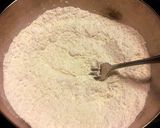 A picture of step 3 of White and Dark Cookies.