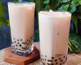 Foto langkah ke 8 dari resep Milk Tea with Boba Homemade.