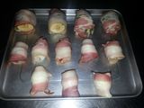 Tentempié de Huevos de codorniz y tocineta