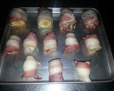 Foto del paso 3 de la receta: Tentempié de Huevos de codorniz y tocineta