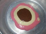 Bizcocho cebra rosa