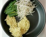 A picture of step 12 of Easy & Delicious! Spicy Shin Ramyun Army Stew (Budae Jjigae).
