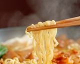 A picture of step 21 of Easy & Delicious! Spicy Shin Ramyun Army Stew (Budae Jjigae).