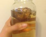 A picture of step 2 of Japanese Shiitake Soup Stock .