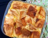 Foto langkah ke 5 dari resep Puding Roti Panggang.