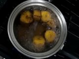 Muslos y caderas de pollo rellenos de carne