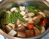 Hình bước làm 6 của món Rau củ kho chay