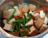 Hình bước làm 5 của món Rau củ kho chay
