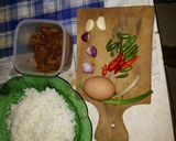 Foto langkah ke 1 dari resep Nasi Goreng Kari Sapi.