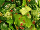 Asian Spring Greens with Peas