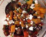 A picture of step 4 of Carrot Salad with Toasted Spices and Goat Feta.