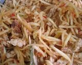 Foto langkah ke 4 dari resep Tumis Pepaya Muda.