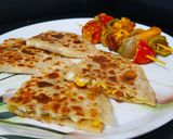 A picture of step 6 of Mexican Cheesy Parathas.