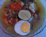 Foto langkah ke 7 dari resep Soto ayam lontong.