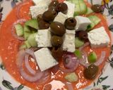 Foto del passaggio 2 della ricetta Insalata greca salmorejo