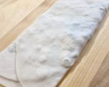 Medvehagymás lapos kenyér! VEGÁN recept fázis 3 fotója