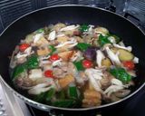 A picture of step 4 of Curry with Summer Veggies.