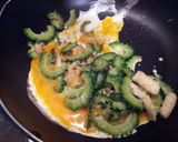 A picture of step 5 of Goya (Bitter Melon) Champuru.