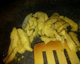 A picture of step 2 of Mixed Skirt Steak and Chicken Burrito.