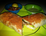 Foto del paso 7 de la receta: Burrito mixto de entraña y pollo