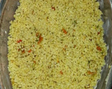 Foto del paso 4 de la receta: Cus Cus con verduras y soja deshidratada al horno(vegano)