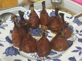 BBQ Chicken Lollipops
