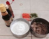 Foto langkah ke 1 dari resep Siomay Tendang (tenggiri udang).