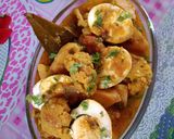 ডিম ফুলকপির ঝোল(dim foolkopir jhol recipe in Bengali) রেসিপির ধাপ 8 ছবি