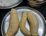 A picture of step 1 of Sweet potato puttu.