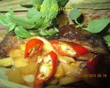Dried Fish and Young Mango Wrapped in Banana Leaves (PEPES IKAN KERING) recipe step 2 photo