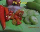 A picture of step 2 of MILKFISH GRILLED with LEMON SAUCE (Mbohi Dungga Uta Londe).