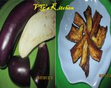 A picture of step 1 of Fried Eggplant Smothered with Sauteed Egg (IHUTILINANGA).