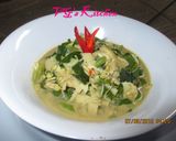 A picture of step 4 of Melinjo Leaves with Coconut Milk (SAYUR GANEMO).