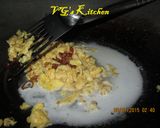 A picture of step 3 of Fried Eggplant Smothered with Sauteed Egg (IHUTILINANGA).