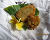 A picture of step 6 of FRIED FISH SAUTEED CUCURBIT (Ikan Goreng Tumis Labu).