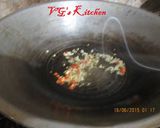 A picture of step 3 of CUTTLEFISH KALE (Sotong Kangkung).