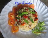 A picture of step 5 of Salted Fish Fried Rice (NASI GORENG IKAN ASIN).