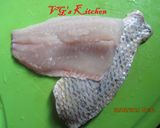 A picture of step 1 of FRIED FISH SAUTEED CUCURBIT (Ikan Goreng Tumis Labu).