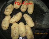 A picture of step 2 of Cassava Fine Fried (POLUS).
