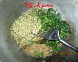 A picture of step 2 of Melinjo Leaves with Coconut Milk (SAYUR GANEMO).
