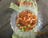 A picture of step 4 of Fried Sambal with Shrimp and Stink Bean (SAMBAL GORENG UDANG PETE).