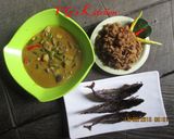 A picture of step 4 of Coconut Sambal with Mature Tempeh (SAMBAL JENGGOT).