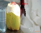 A picture of step 1 of Young Coconut with Melon Juice (CIKAL DOGAN).